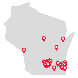 Branch Locations Diagram