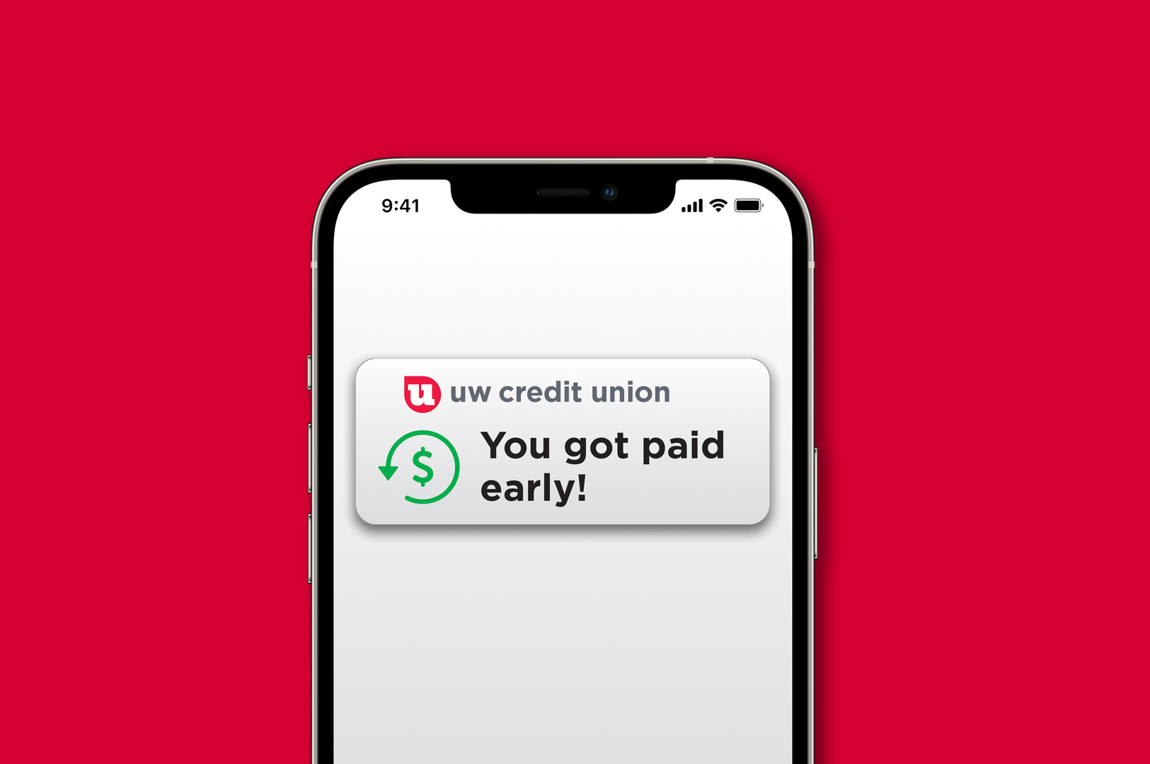 Get Paid Early with UW Credit Union Early Payday Get Paid Early with UW Credit Union Early Payday