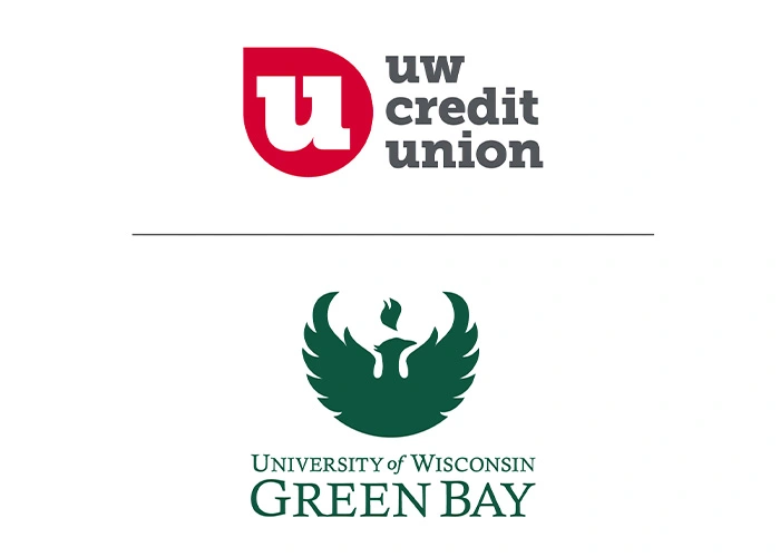 UWCU x UW -Green Bay Logos UWCU x UW -Green Bay Logos